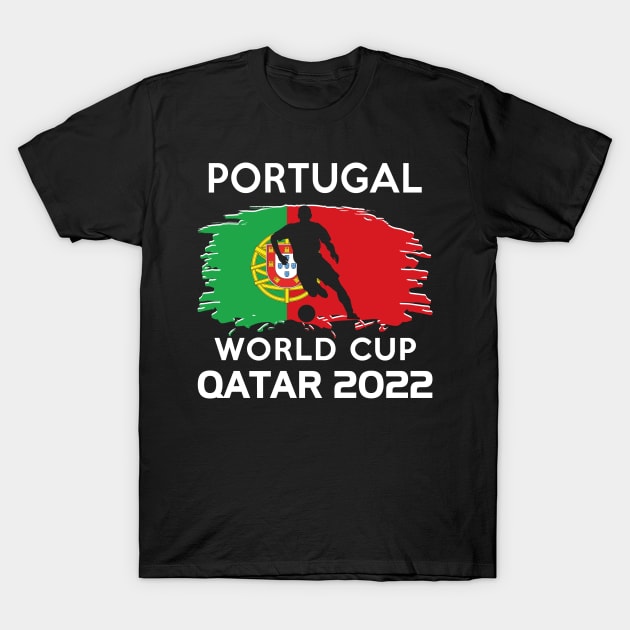 World Cup 2022 Portugal Team T-Shirt by adik